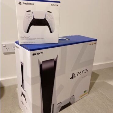 PS5 (Sony PlayStation 5): Karobqadadı. Açılmayıb. İşlənməyib. Europadı. 1 t yaddaş. Qiymət 920