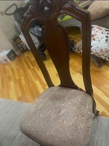stollar ve stullar: Qonaq otağı üçün, Yeni, Açılmayan, Dördbucaq masa, 8 stul — 7