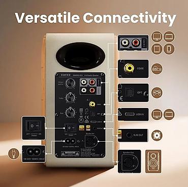 Audio: 🔊 Edifier S880DB MK II White - aktiv dinamik sistemi, yığcam ölçülərdə — 3