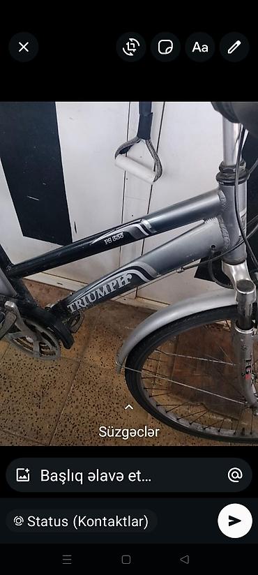 velosiped cube touring pro: Triumph PS 333 şəhər/trek velosipedi - Alüminium gövdə, yüngül və — 1