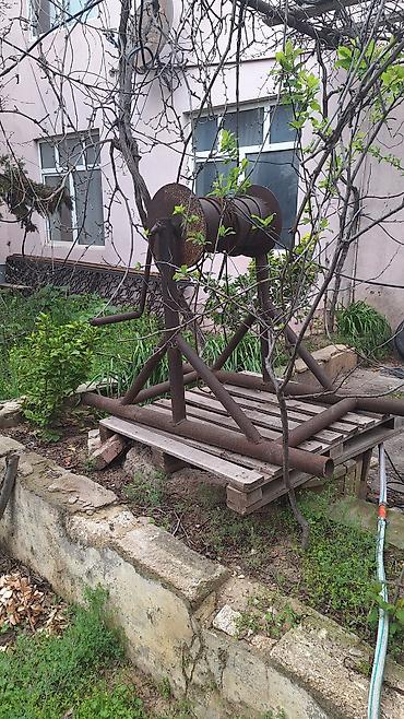 metal: Məhsul: Manual quyudan suqaldırma üçün metal vintli çarx (vinç) — 1
