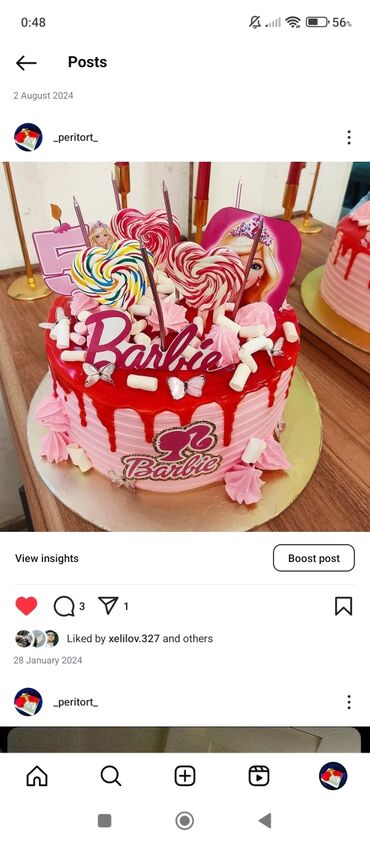 Tortlar: Hər növ tortların ve şirniyyatlarin sifarişi Ünvan Razin Whatsapp -da lalafo.az — 16 Tortlar: Hər növ tortların ve şirniyyatlarin sifarişi Ünvan Razin Whatsapp — 16