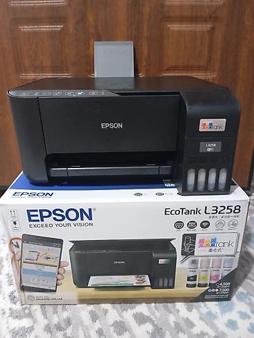 Принтерлер: Epson EcoTank L3258 — многофункциональное устройство с беспроводной — 1