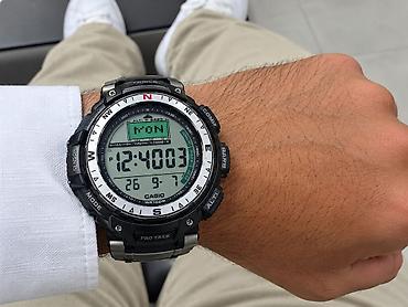 Кол сааттар: CASIO Pro Trek (серия PRW/PRG) — оригинал многофункциональные — 1
