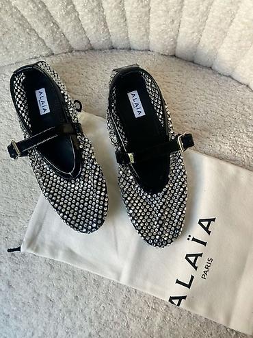 Личные вещи: Продаю Балетки Alaïa Paris Mary Jane с кристаллами - Модель: Mary — 1