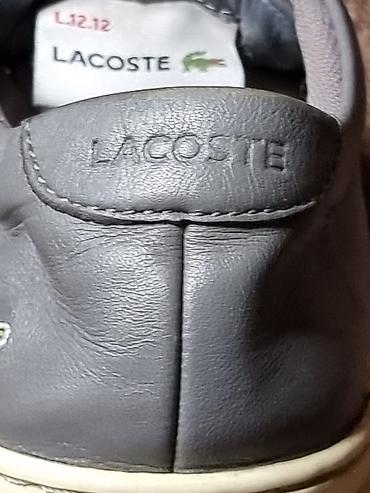 Кроссовки и спортивная обувь: Мужские кроссовки, 42, Lacoste, Б/у, цвет - Серый, Самовывоз — 8