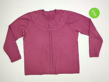 kolorowy sweter: Sweter damski, rozmiar 2XL — 2