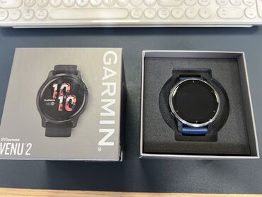 Garmin: Продаю б/у часы Garmin Venu 2. Черного цвета Есть царапины на безеле и