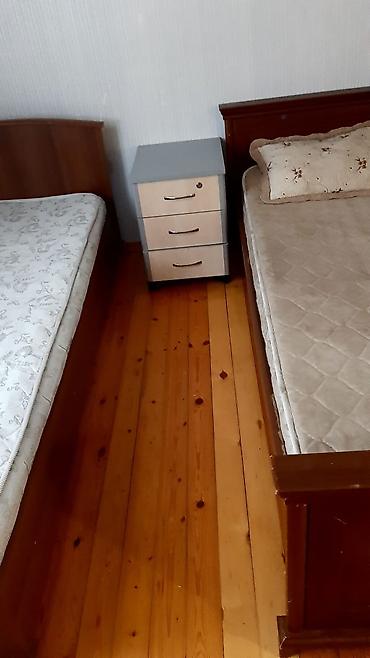 nar agacı: Tək nəfərlik taxta çarpayılar dəsti - Material: ağac karkas, klassik — 2