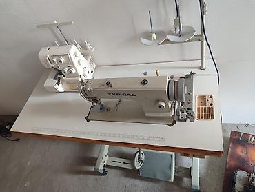 tikis avadanliqlari: Tikiş maşını Janome, İşlənmiş,Overlok, 3 saplı — 2