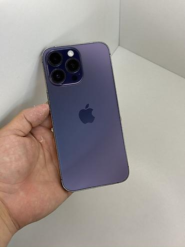 Apple iPhone: IPhone 14 Pro Max, Б/у, 256 ГБ, Deep Purple, 98 % — 1
