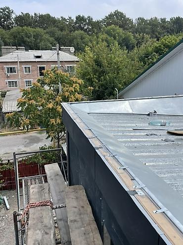 начальник охраны: Делаем грамотные примыкания на плоской кровле и парапеты в фальцевой — 4