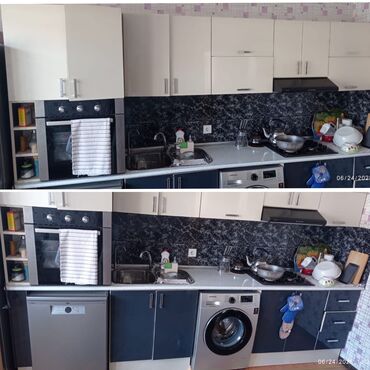 Boşqablar: Mətbəx mebeli 350₼ Qaz aspirator moyka daxil ölçü 3.30 ünvan