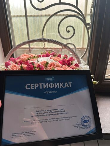 частный репетитор подготовка к школе: Сертификат от компании KC Education Abroad, что дает право на полное