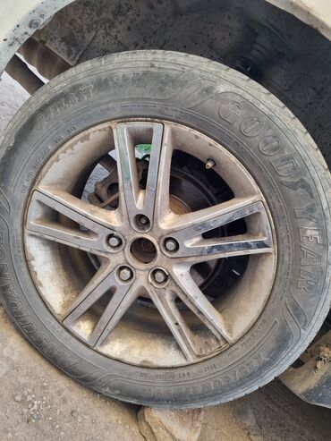 шины 225 60 r17 зима бу: Колеса в сборе 225 / 60 / R 17, Лето, Б/у, Комплект, Легковые, Литые, отверстий - 5