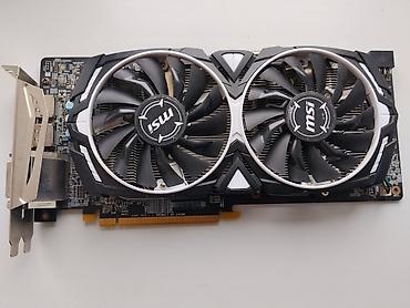 Видеокарта для ПК, Б/у, MSI, Radeon RX, 4 ГБ