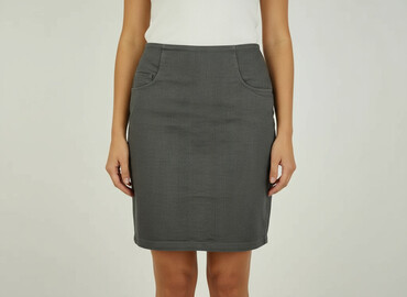 spódniczka midi z rozcięciem: Women`s skirt, size S