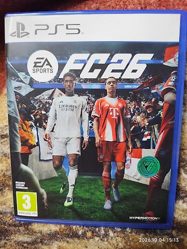 Продаю Б/У диск FC 26 в идеальном состоянии— версия для PS5 (диск