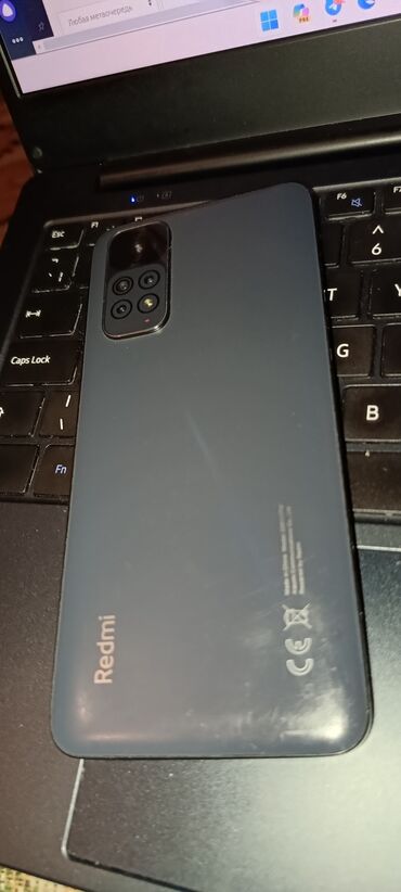 xiaomi mi 10 pro azerbaycan: Xiaomi Redmi Note 11, 64 GB, rəng - Qara, 
 Sensor, Barmaq izi, Sənədlərlə