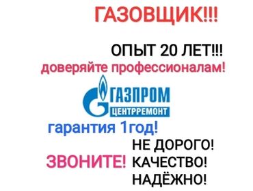Кухонные плиты, духовки: Вызов специалиста по газовому оборудованию. Опыт работы 20 лет