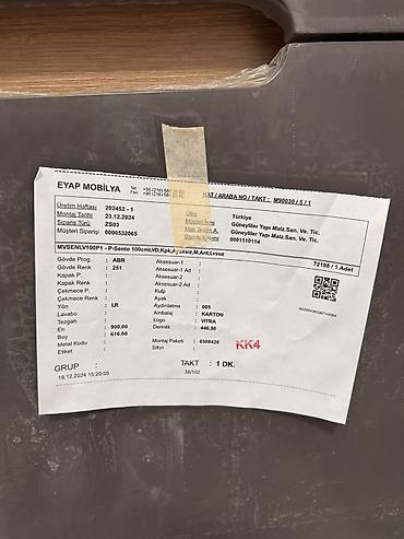 sifonér: VitrA P-Sento hamam mebeli/lavabo satılır. Tam yeni, istifadə — 6