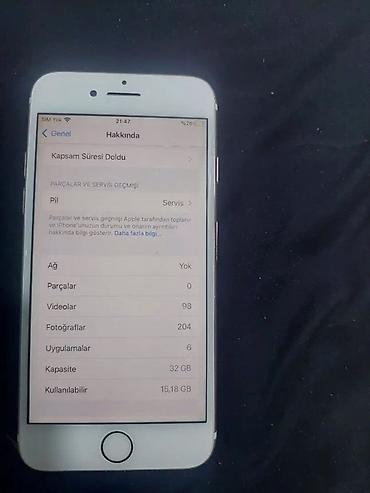 iphone 6 plas: IPhone 7, Rose Gold, Barmaq izi — 7
