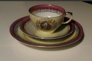 Наборы посуды: Сервантное хранение!!! Этот предмет — фарфоровый сервиз «Мадонна» — 9