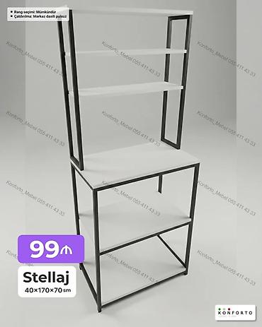 stellaj nədir: Mebel məhsulları: • Yumşaq oturacaqlı stul – 49x49 sm Zərif və — 1