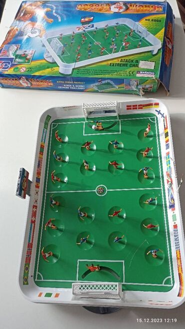 Игрушка футбол для детей,с коробкой,в хорошем состоянии цена 1000 сом