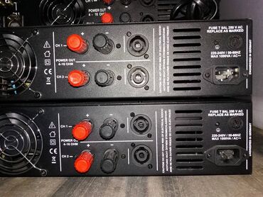 Pojačala i prijemnici: Fame amp 600 i amp 1500; Germany -fame 600; 2x300w/4 oma=100e -prodato — 10