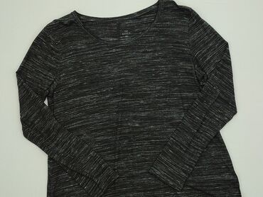 Bluzki: Bluza C&A, S (EU 36), stan - Idealny, wzór - Jednolity kolor, kolor - Czarny