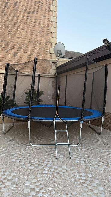 teleskopik nərdivan: Bağça/bakı həyəti üçün dairəvi trampolin 3.66 M (12 FT) BATUT - — 1