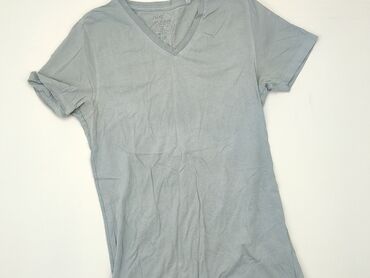 błękitny t shirty damskie: T-shirt, Next, S (EU 36), condition - Fair