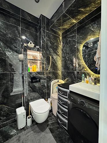 Продажа квартир: 2 комнаты, 83 м², Асанбай мкр Элитка, 4 этаж, Дизайнерский ремонт — 6