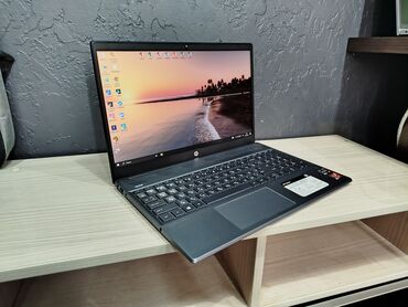 Техника и электроника: Ноутбук, HP, 16 ГБ ОЗУ, AMD Ryzen 5, 15.6 ", Для работы, учебы, память SSD