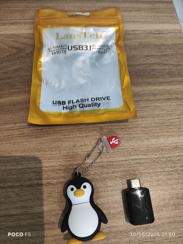 Flash kartlar: Flash kart 64 GB, USB 3.1, Yeni
