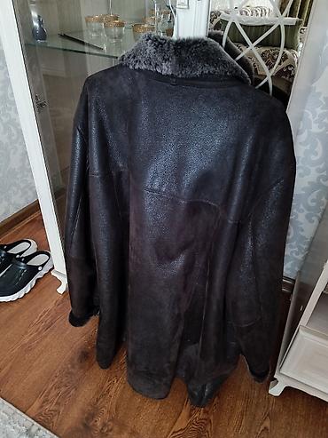 big xxl: Мужская куртка, 4XL, H&M, Б/у, цвет - Коричневый, Самовывоз — 4