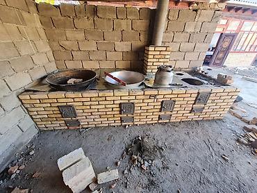 Печи, плиты: Дровяная купольная печь для пиццы и выпечки «Пушкапечь» - Формат — 15