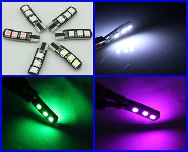 Tuning oprema: Slika 1 120din Led sijalica T10 smd 4 (1) bela boja 12v, 1w — 9
