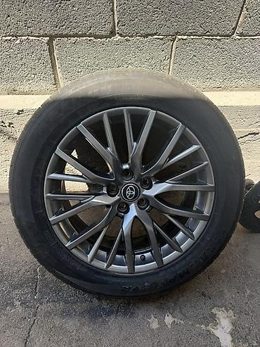 r17 тайота: Литое колесо Toyota с шиной - Оригинальный легкосплавный диск Toyota — 1
