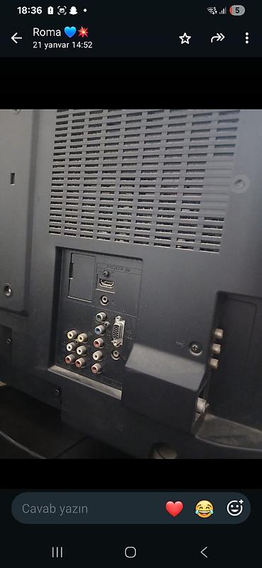domofon rl: Sony Bravia LCD televizor - Ekran: təxminən 26–32 düym LCD panel — 2