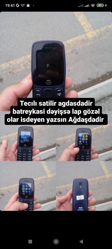 mobil telefon: Nokia 1, rəng - Qara, İki sim kartlı