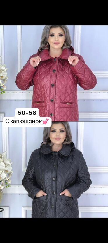 балоневая куртка: Курточки деми с капюшоном💕
50-58
Р.ахи