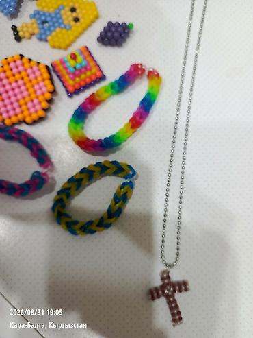 кр секс: Набор ярких hand-made аксессуаров и фигурок из аква-мазаики бисера и — 2