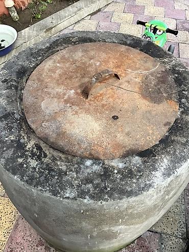 Təndir kürələri: Beton təndir/soba korpusu saxsı içlik - Material: qalın — 1