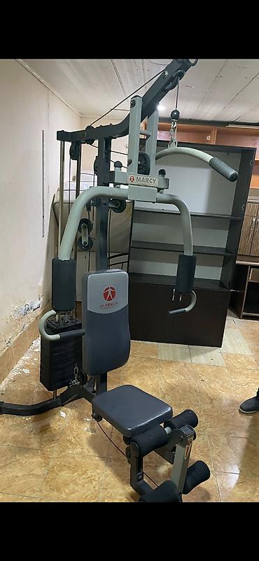 ferro qaçış aparatı: Marcy çoxfunksiyalı ev trenajoru - Bütün bədən üçün komple stansiya — 1