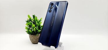 Xiaomi: Tecno Pova 3, Б/у, 128 ГБ, цвет - Синий, 2 SIM