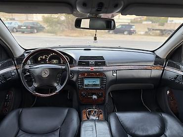 bcd com: Mercedes-Benz S-Class: 2003 г., 5 л, Автомат, Бензин, Седан — 9