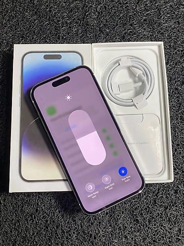 note 14 pro: IPhone 14 Pro, 512 GB, Ağ, Zəmanət, Kredit, Simsiz şarj — 3