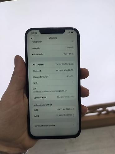 Apple iPhone: IPhone 12 Pro, Pacific Blue, Face ID — 8